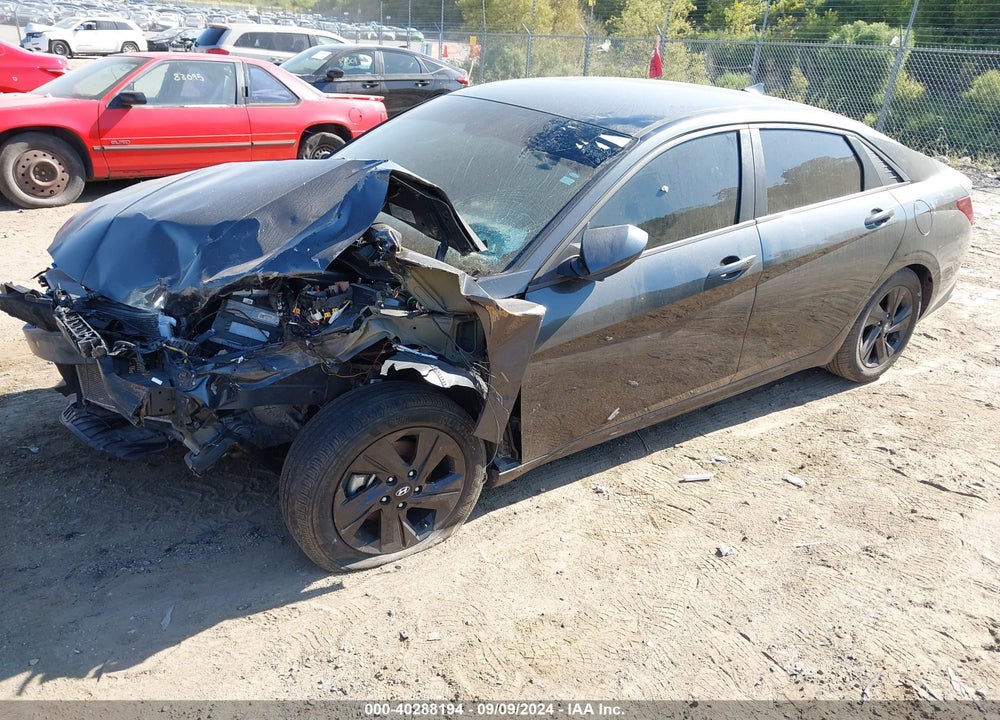 2021 HYUNDAI ELANTRA SEL VIN: 5NPLM4AG4MH034729