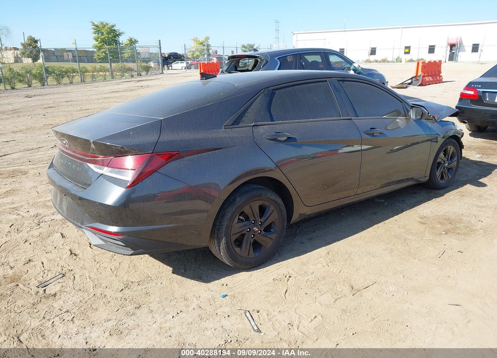 2021 HYUNDAI ELANTRA SEL VIN: 5NPLM4AG4MH034729