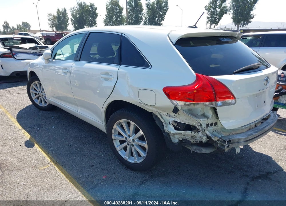 2009 TOYOTA VENZA VIN: 4T3ZE11A79U009972