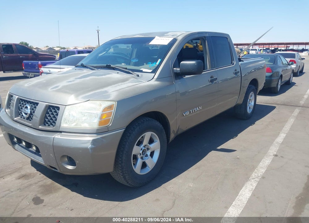 2006 NISSAN TITAN XE VIN: 1N6AA07A86N510962