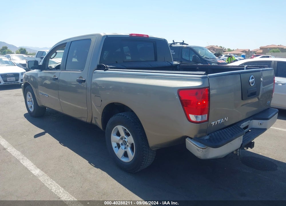 2006 NISSAN TITAN XE VIN: 1N6AA07A86N510962