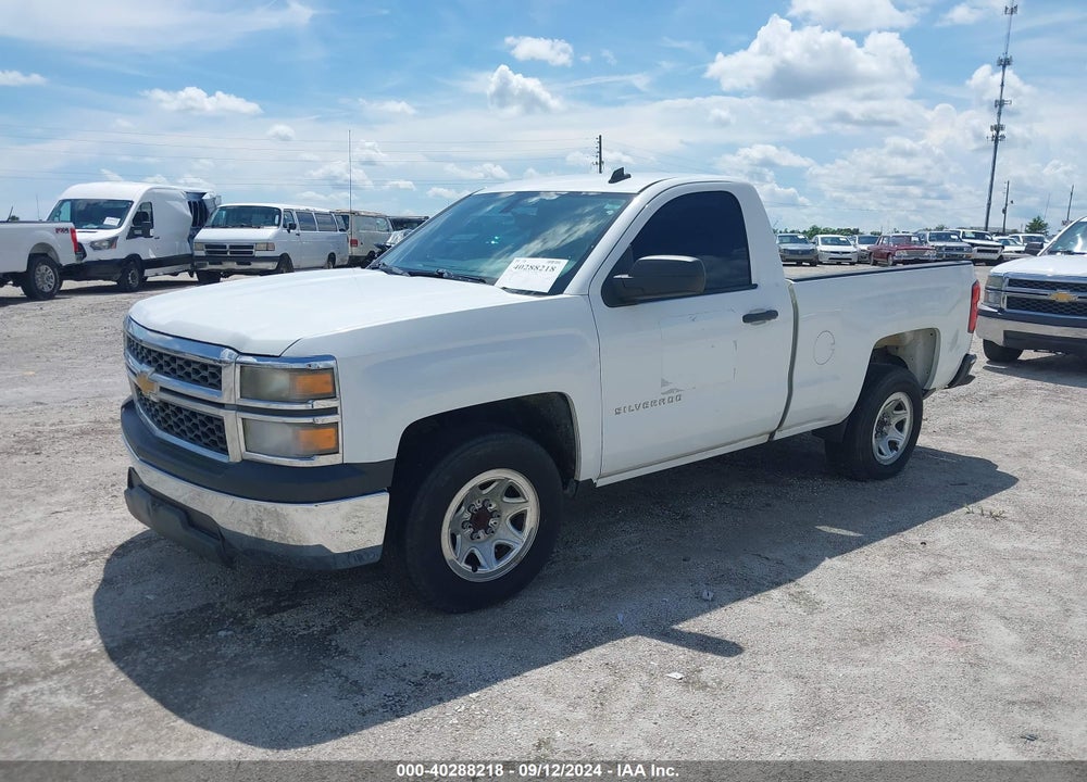 2014 CHEVROLET SILVERADO 1500 WORK TRUCK 2WT VIN: 1GCNCPEH9EZ341825