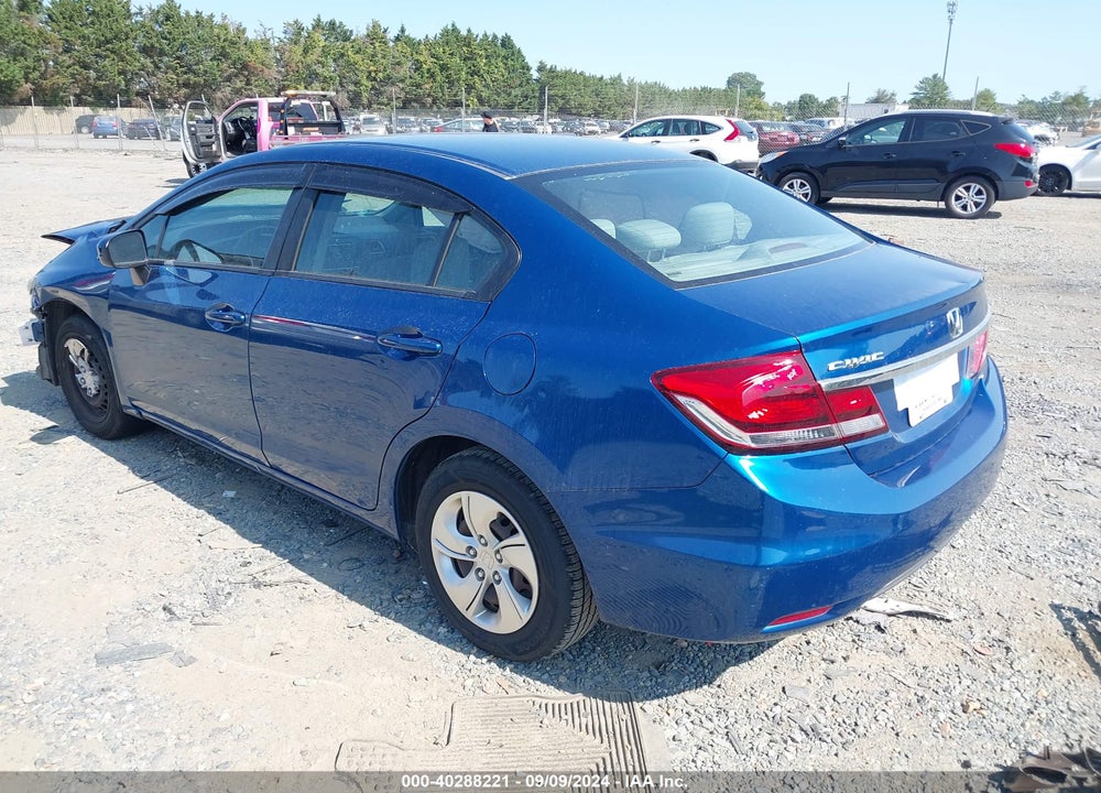 2014 HONDA CIVIC VIN: 2HGFB2F52EH553739