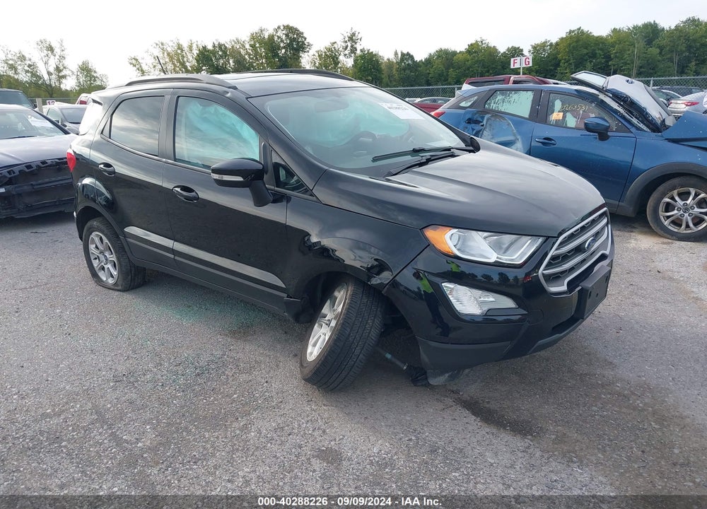 2022 FORD ECOSPORT SE VIN: MAJ6S3GL6NC474939