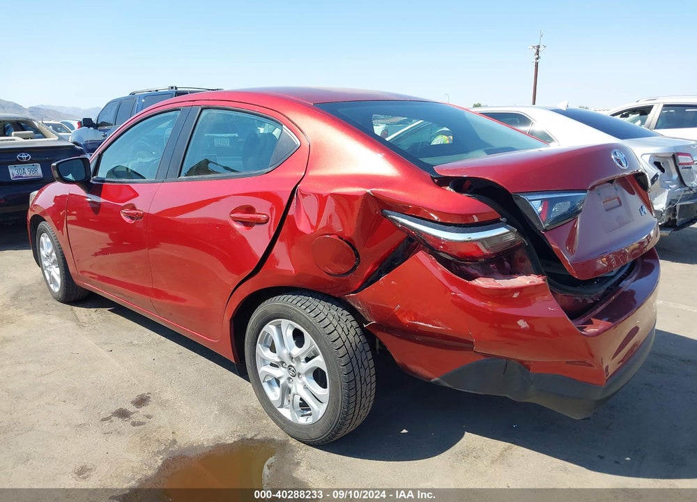 2018 TOYOTA YARIS IA VIN: 3MYDLBYV8JY327923