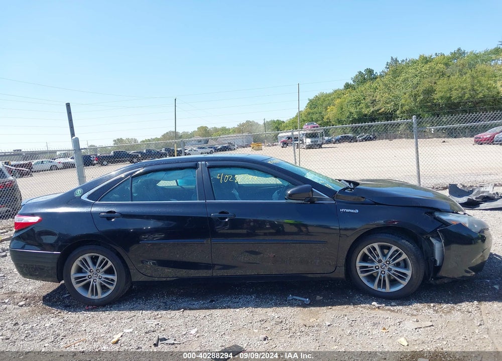 2016 TOYOTA CAMRY HYBRID SE VIN: 4T1BD1FK4GU190475