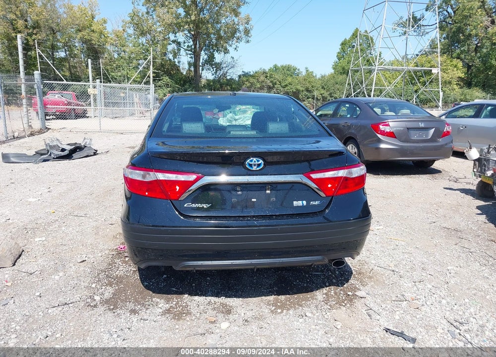 2016 TOYOTA CAMRY HYBRID SE VIN: 4T1BD1FK4GU190475