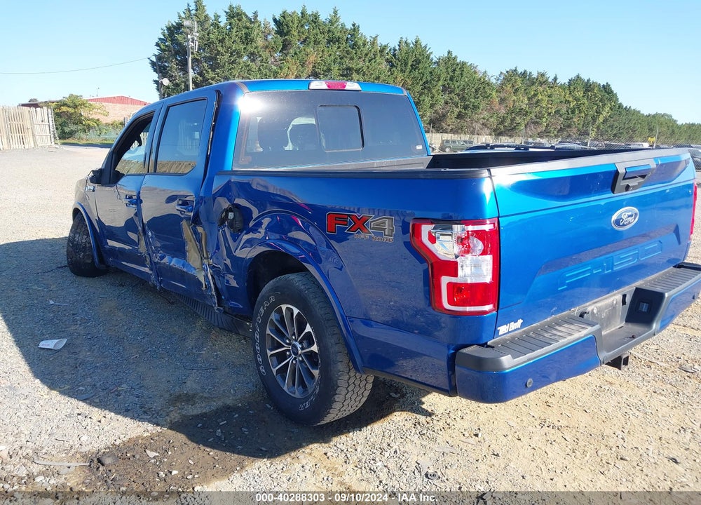 2018 FORD F-150 XLT VIN: 1FTEW1E59JKF96259