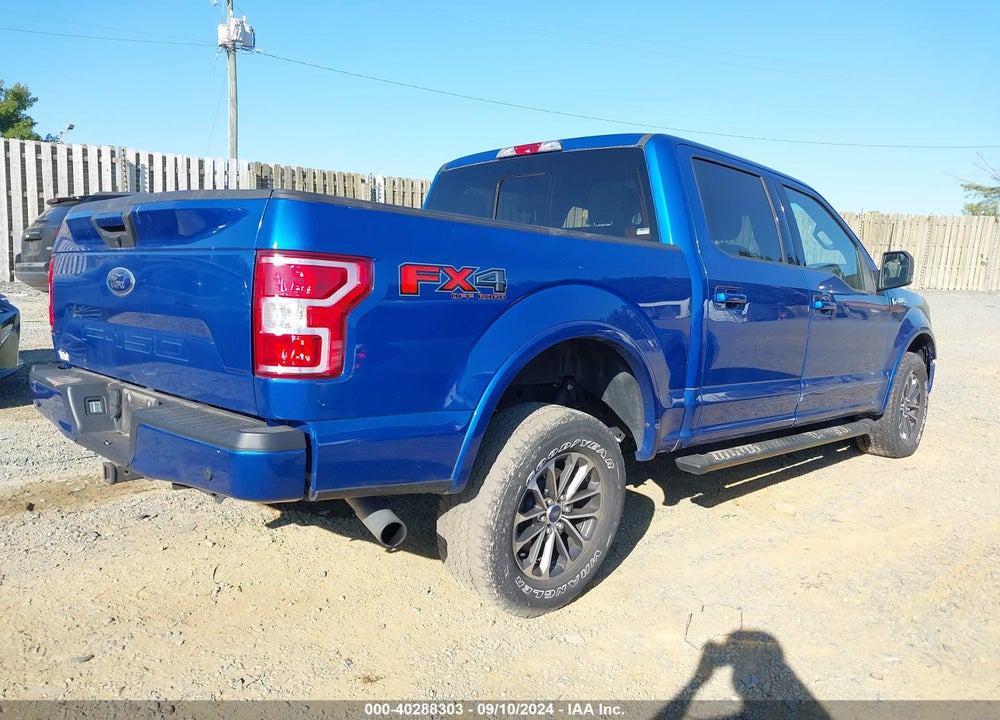2018 FORD F-150 XLT VIN: 1FTEW1E59JKF96259
