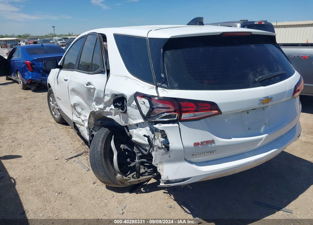 2022 CHEVROLET EQUINOX FWD LS VIN: 3GNAXHEV3NS101933