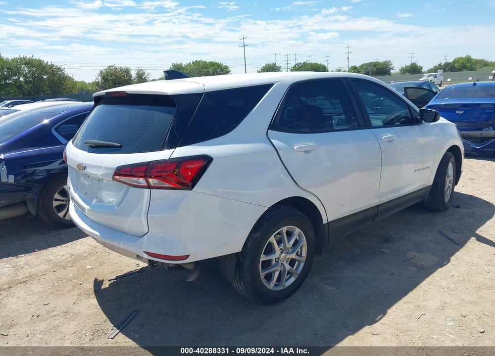 2022 CHEVROLET EQUINOX FWD LS VIN: 3GNAXHEV3NS101933