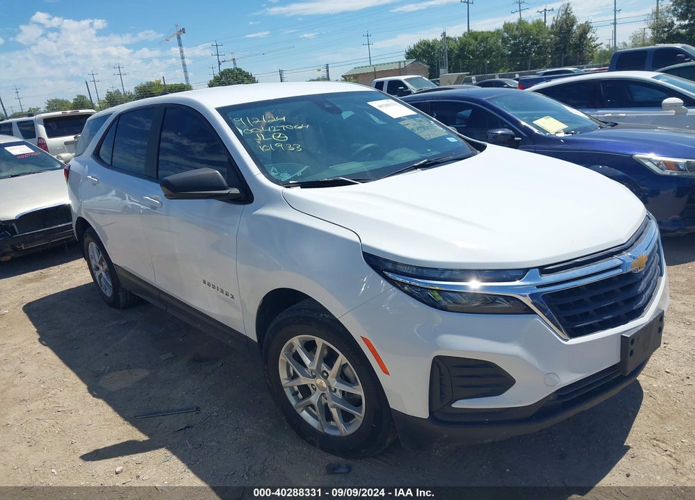 2022 CHEVROLET EQUINOX FWD LS VIN: 3GNAXHEV3NS101933