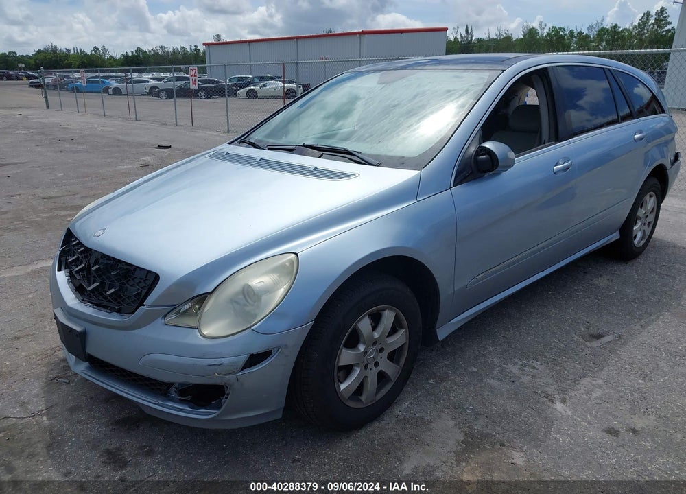 2007 MERCEDES-BENZ R 350 4MATIC VIN: 4JGCB65EX7A053559