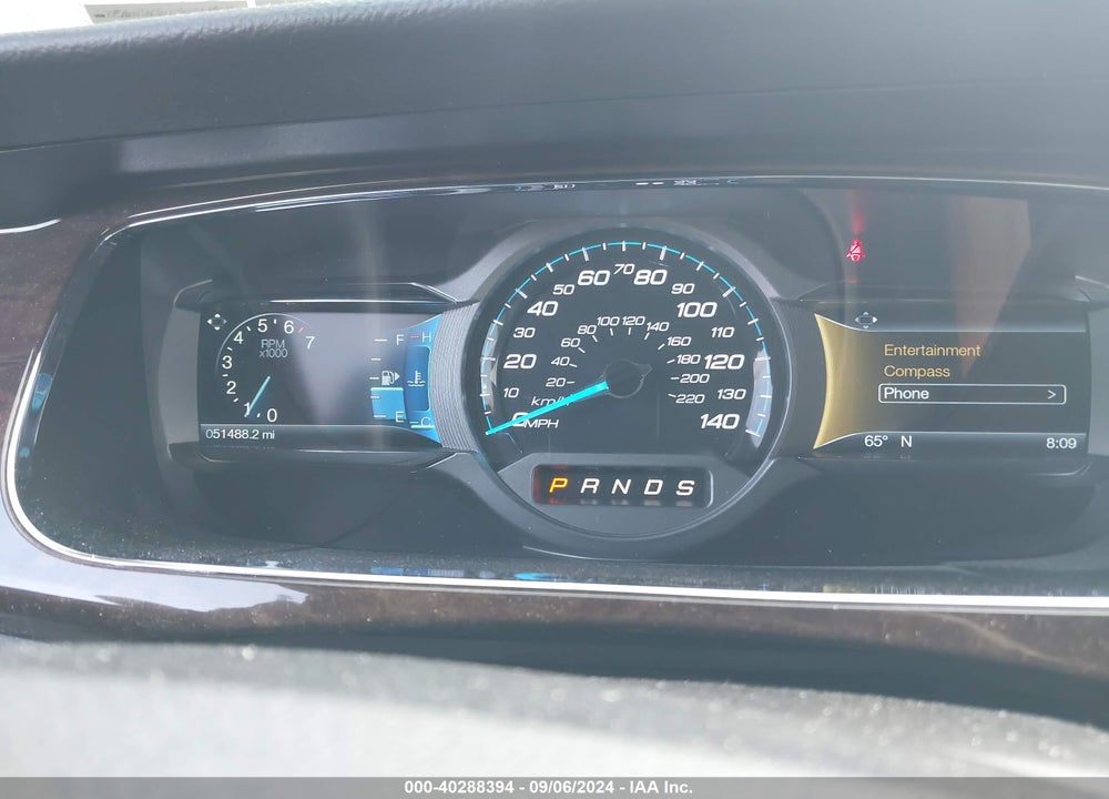 2019 FORD TAURUS LIMITED VIN: 1FAHP2F81KG101183