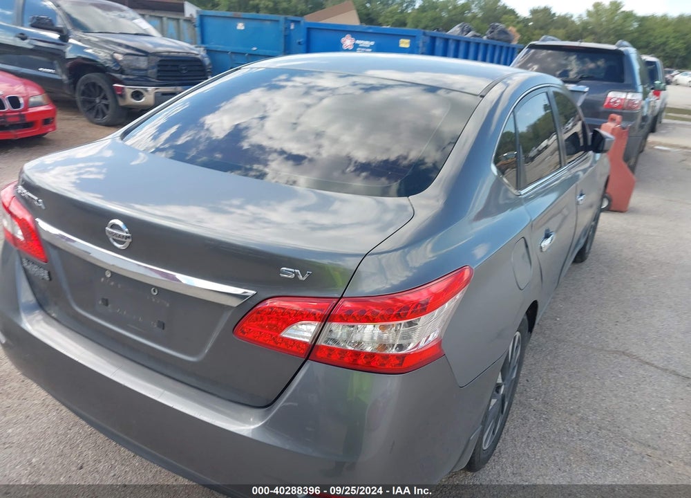 2015 NISSAN SENTRA S VIN: 3N1AB7AP4FY286682