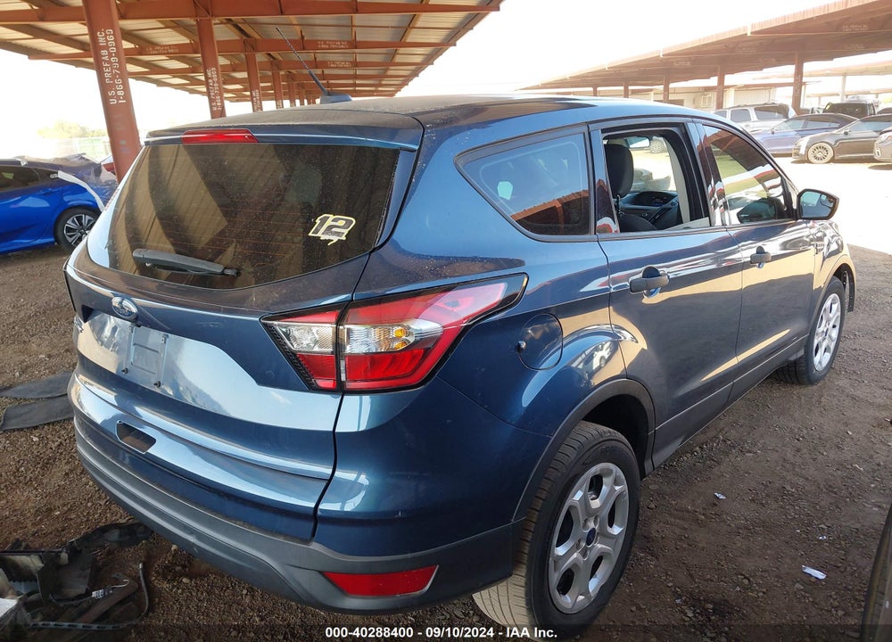 2018 FORD ESCAPE S VIN: 1FMCU0F75JUB74061