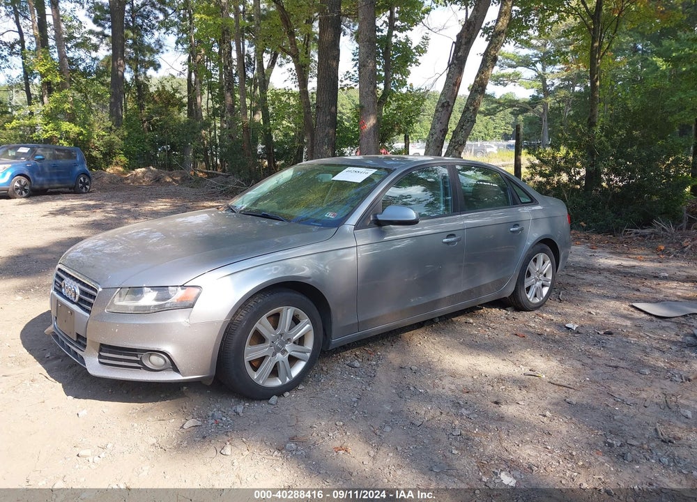 2011 AUDI A4 2.0T PREMIUM VIN: WAUBFAFL6BN038205