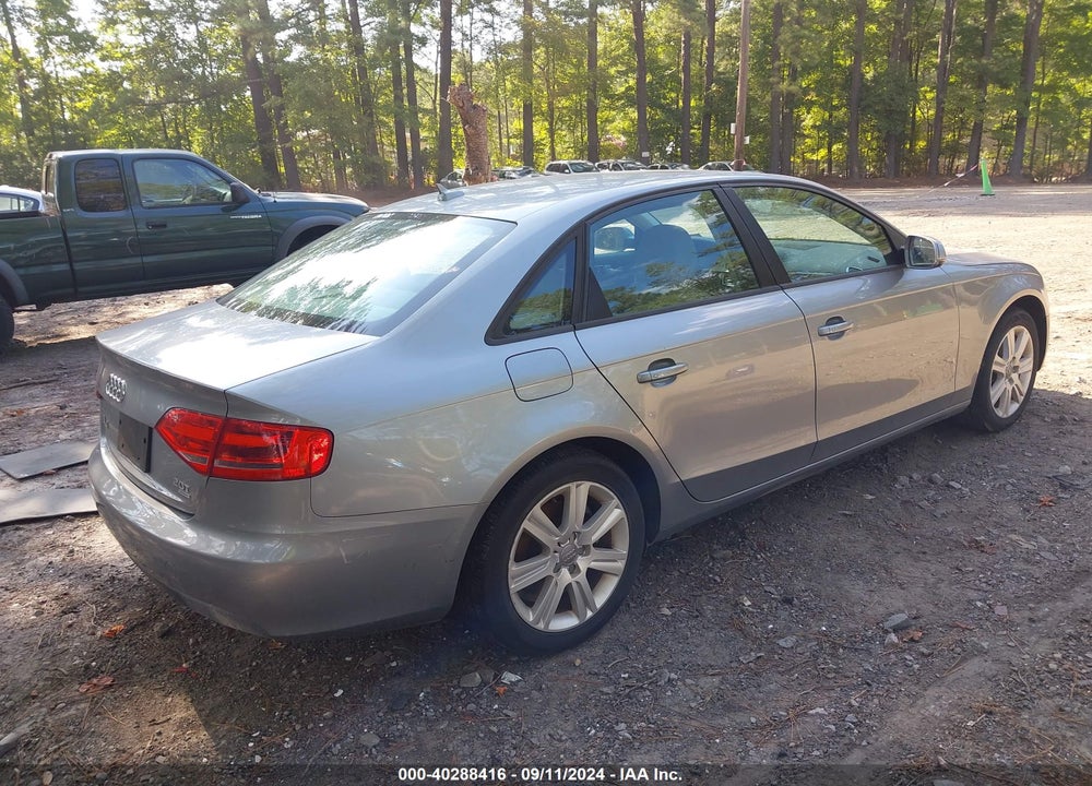 2011 AUDI A4 2.0T PREMIUM VIN: WAUBFAFL6BN038205