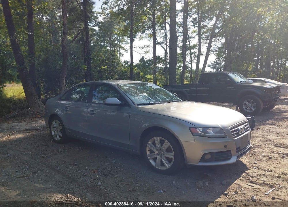 2011 AUDI A4 2.0T PREMIUM VIN: WAUBFAFL6BN038205