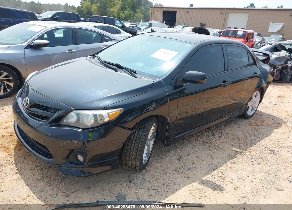2013 TOYOTA COROLLA S VIN: 2T1BU4EE9DC106211