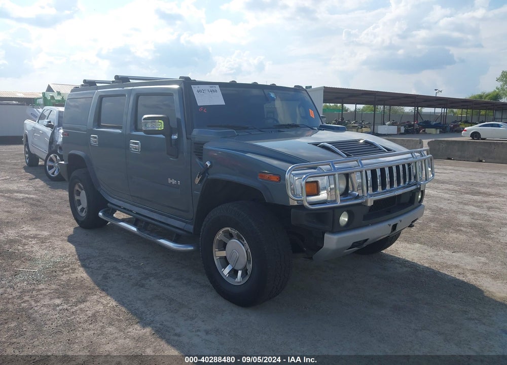 2008 HUMMER H2 SUV VIN: 5GRGN238X8H102057