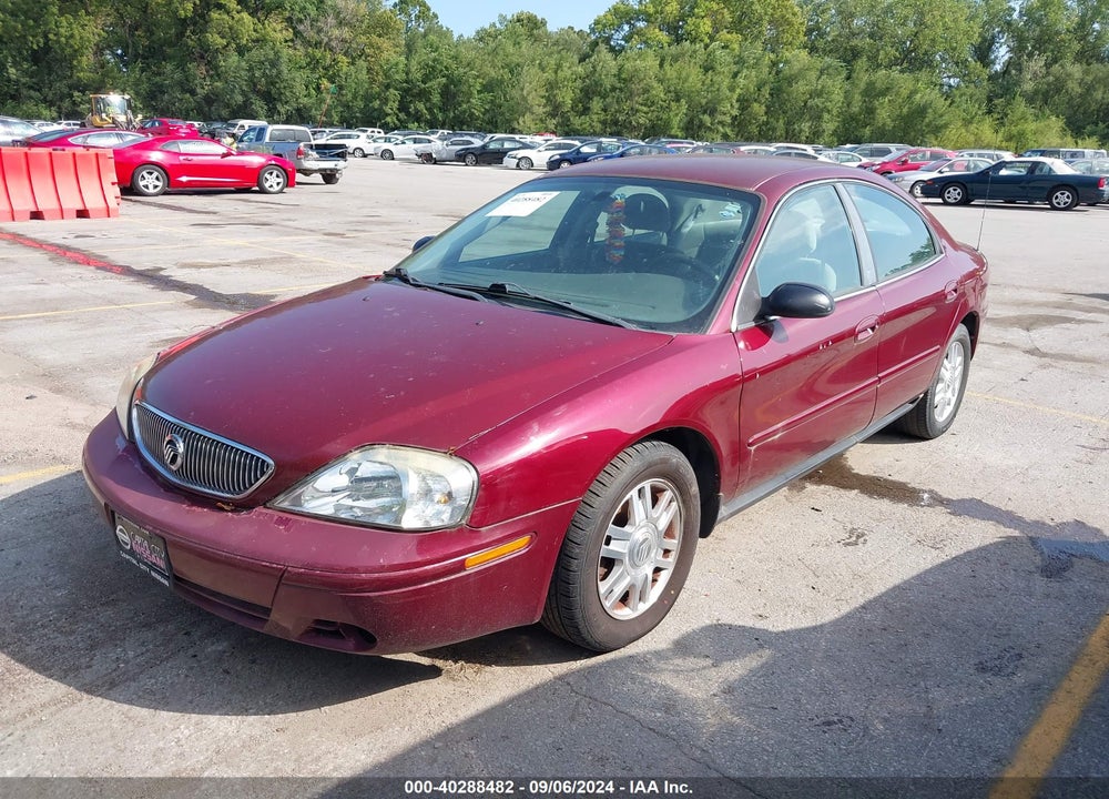 2005 MERCURY SABLE GS VIN: 1MEFM50U05A619261