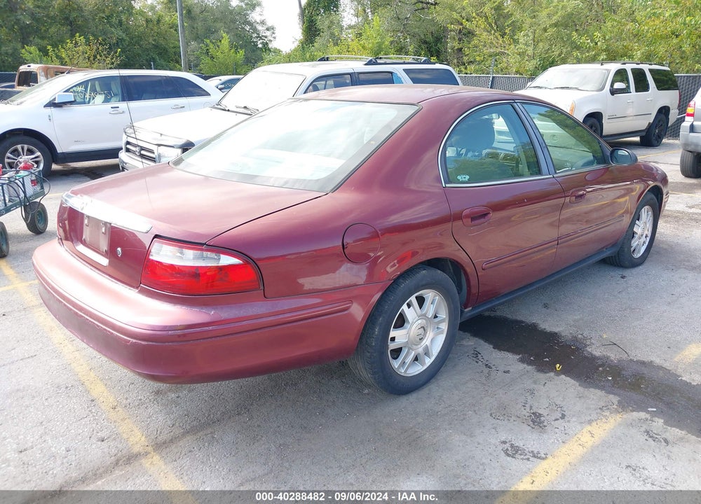 2005 MERCURY SABLE GS VIN: 1MEFM50U05A619261