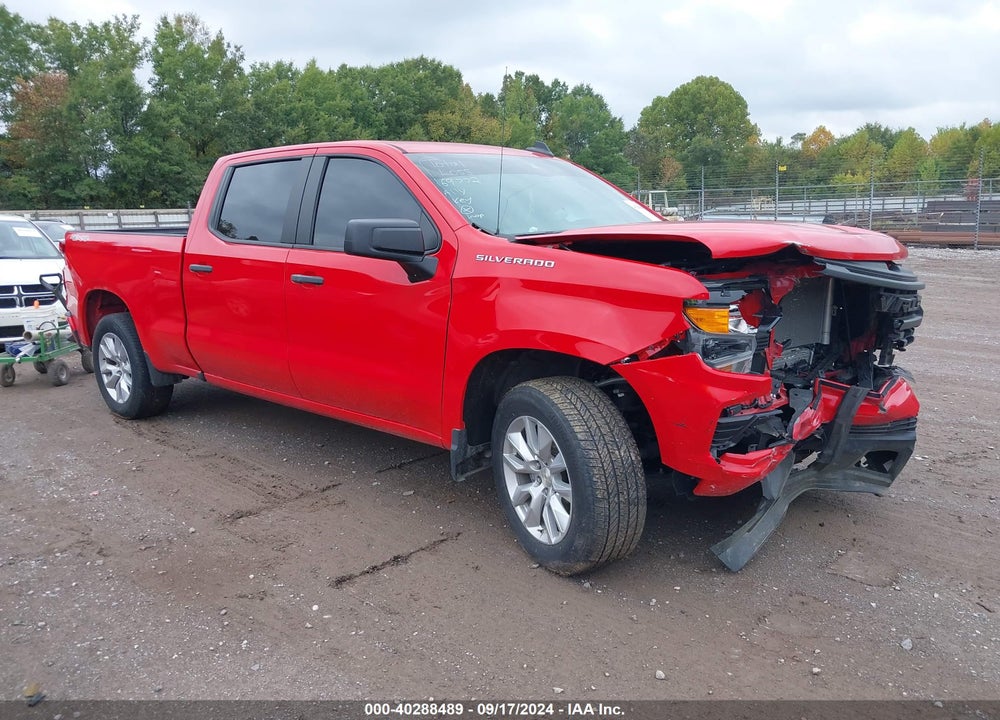 2023 CHEVROLET SILVERADO 1500 4WD STANDARD BED CUSTOM VIN: 3GCPDBEK9PG169772