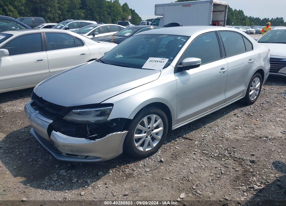 2012 VOLKSWAGEN JETTA 2.5L SE VIN: 3VWDP7AJ7CM423993