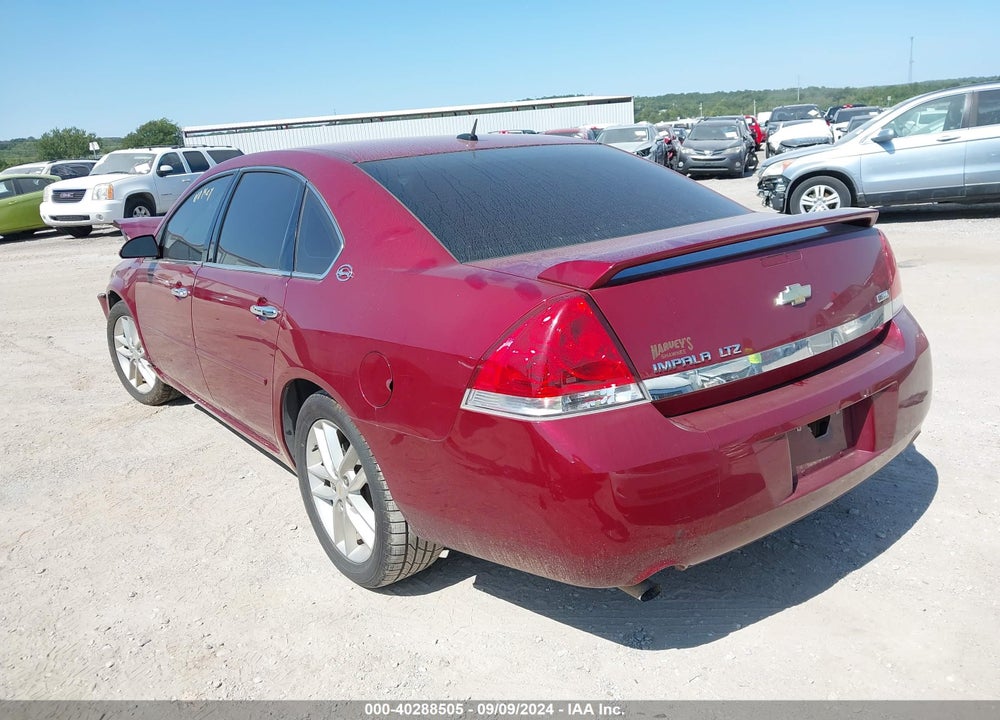 2008 CHEVROLET IMPALA LTZ VIN: 2G1WU583189168797