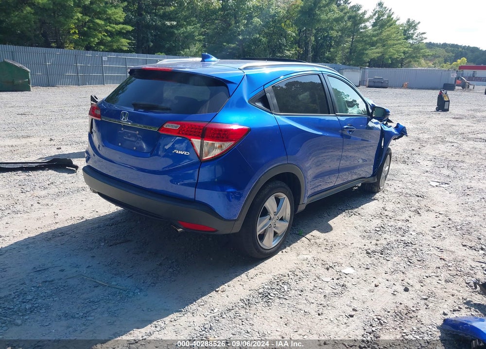 2020 HONDA HR-V AWD EX-L VIN: 3CZRU6H76LM734587