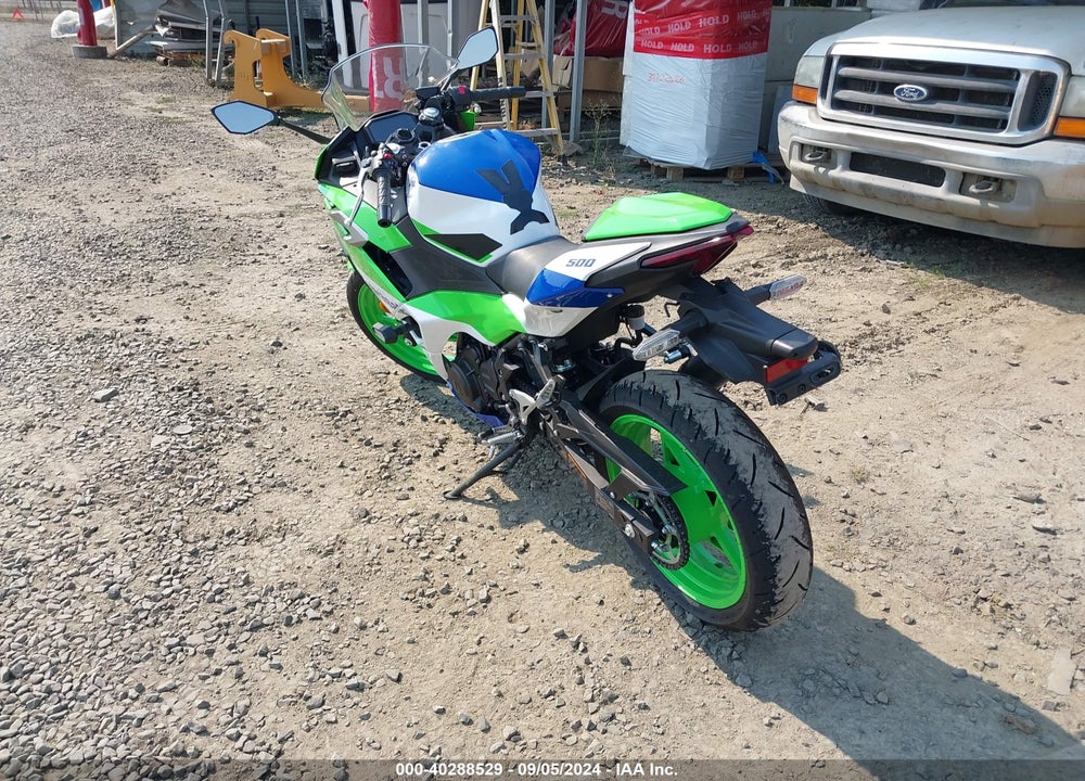 2024 KAWASAKI EX500 A/B VIN: ML5EXGJ16RDA13792