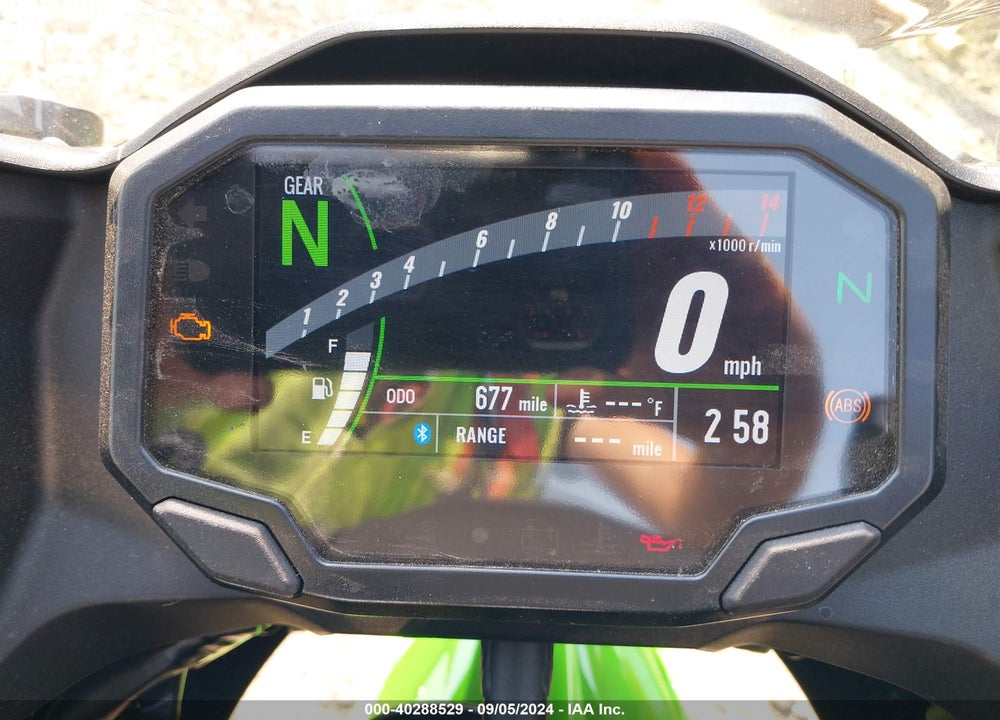 2024 KAWASAKI EX500 A/B VIN: ML5EXGJ16RDA13792