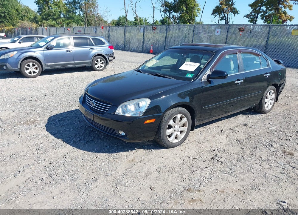2008 KIA OPTIMA EX V6 VIN: KNAGE124885241175
