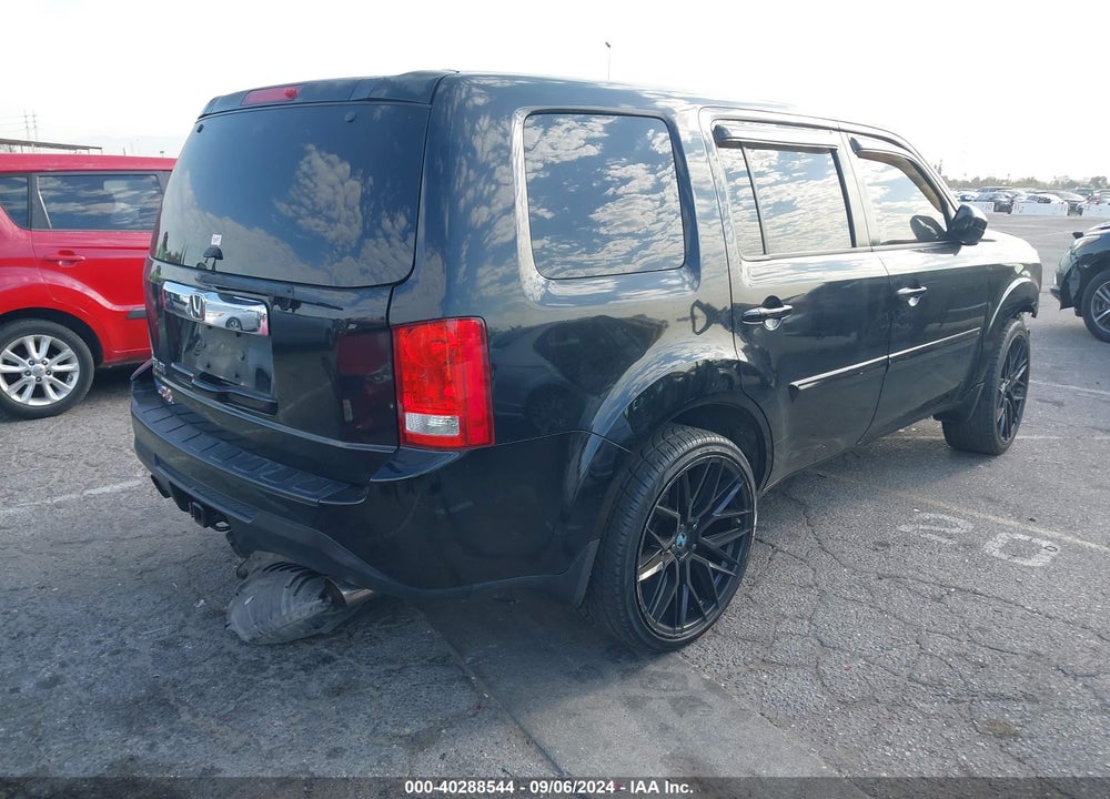 2012 HONDA PILOT EX VIN: 5FNYF3H42CB022954