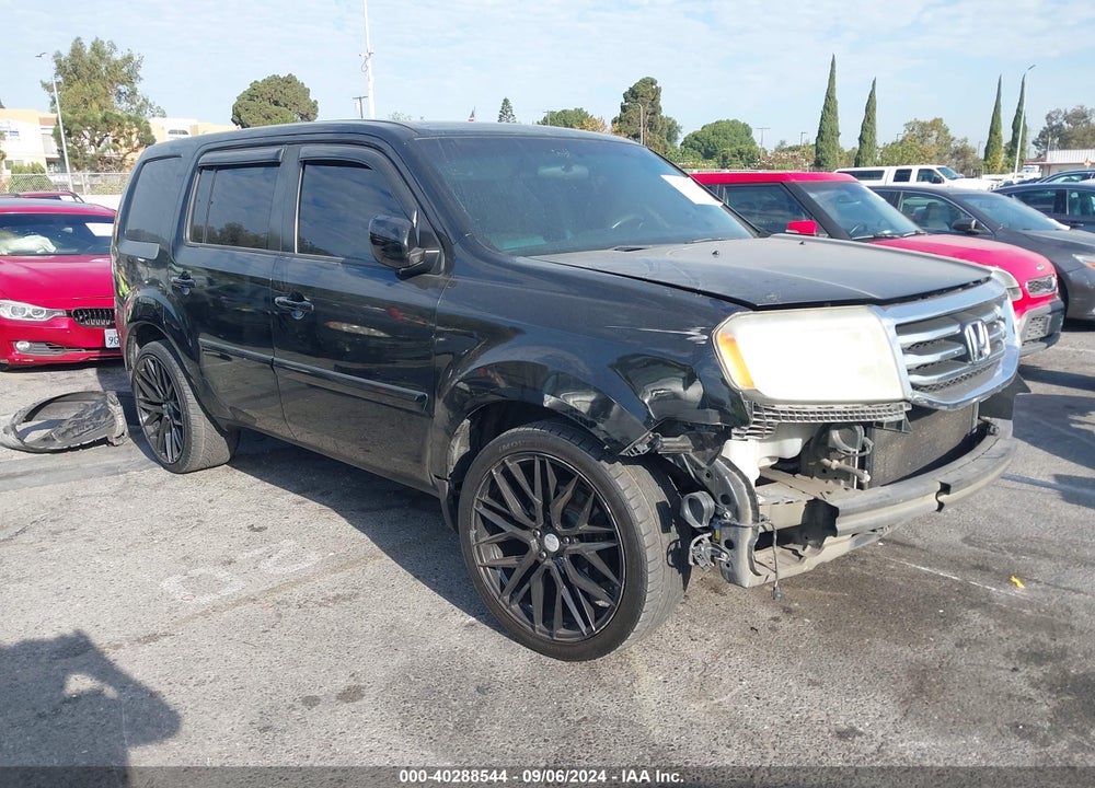 2012 HONDA PILOT EX VIN: 5FNYF3H42CB022954