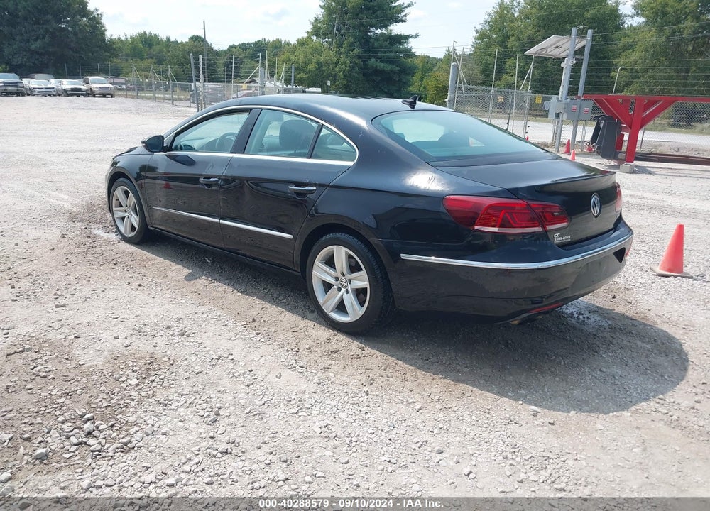 2013 VOLKSWAGEN CC 2.0T SPORT VIN: WVWBP7AN4DE555467