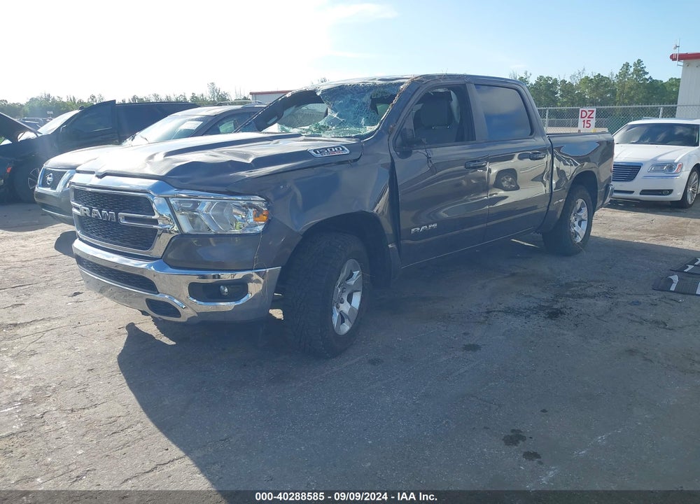 2022 RAM 1500 BIG HORN 4X4 5'7 BOX VIN: 1C6SRFFMXNN156205