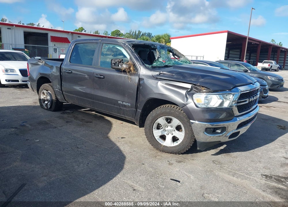 2022 RAM 1500 BIG HORN 4X4 5'7 BOX VIN: 1C6SRFFMXNN156205