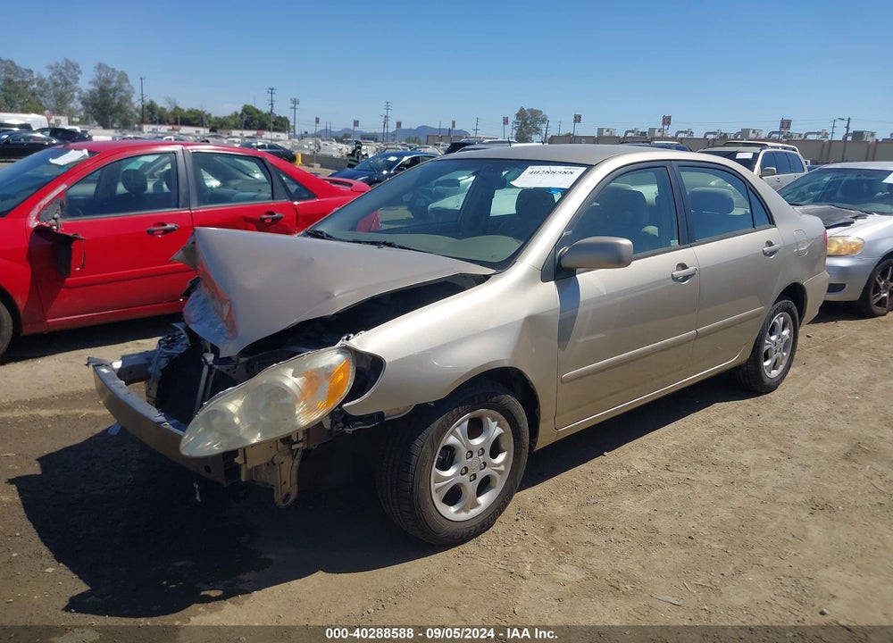 2006 TOYOTA COROLLA LE VIN: 1NXBR32E16Z701099