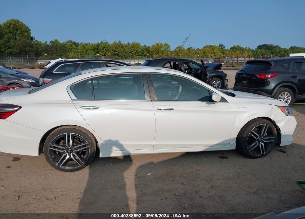 2017 HONDA ACCORD SPORT VIN: 1HGCR2F51HA161353