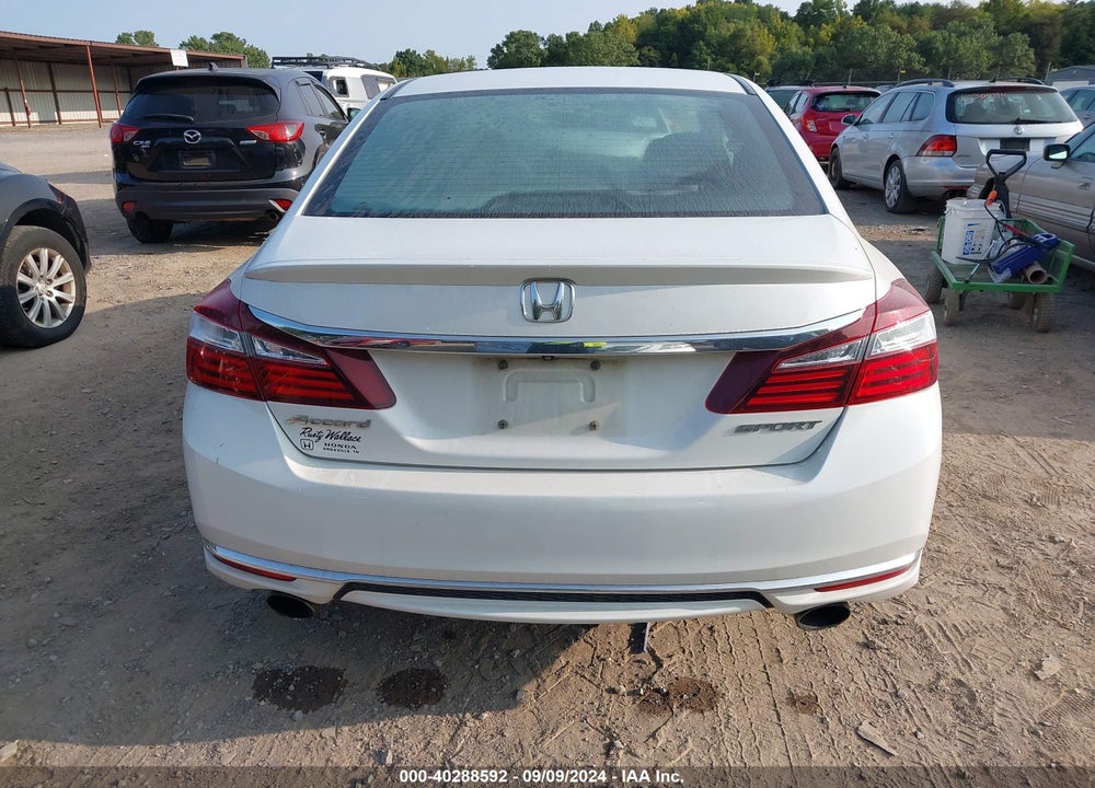 2017 HONDA ACCORD SPORT VIN: 1HGCR2F51HA161353