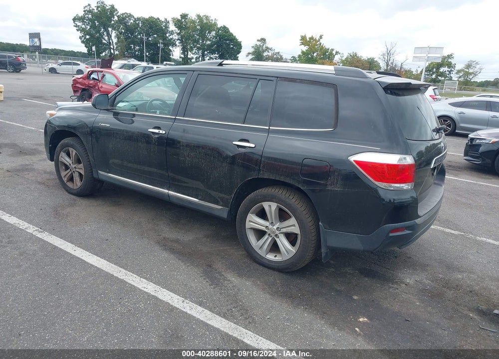 2013 TOYOTA HIGHLANDER LIMITED V6 VIN: 5TDDK3EH1DS270756