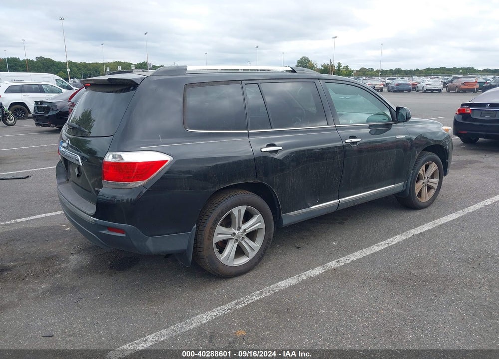 2013 TOYOTA HIGHLANDER LIMITED V6 VIN: 5TDDK3EH1DS270756