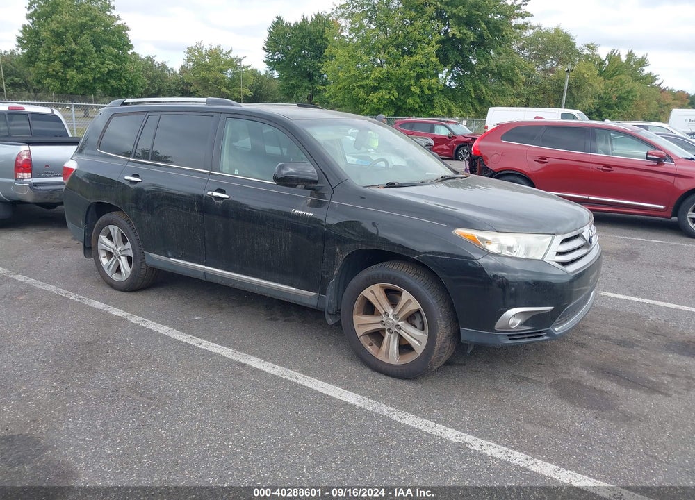 2013 TOYOTA HIGHLANDER LIMITED V6 VIN: 5TDDK3EH1DS270756