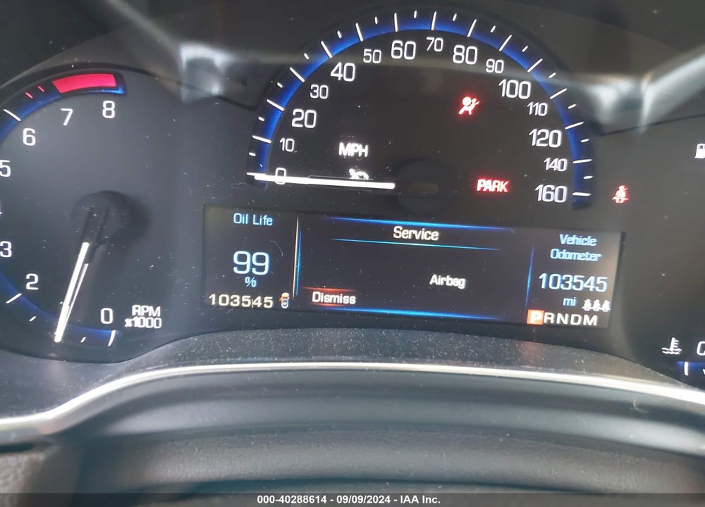 2015 CADILLAC SRX LUXURY COLLECTION VIN: 3GYFNBE38FS551878