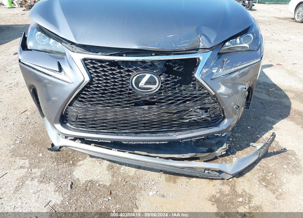 2016 LEXUS NX 200T F SPORT VIN: JTJBARBZ3G2075602