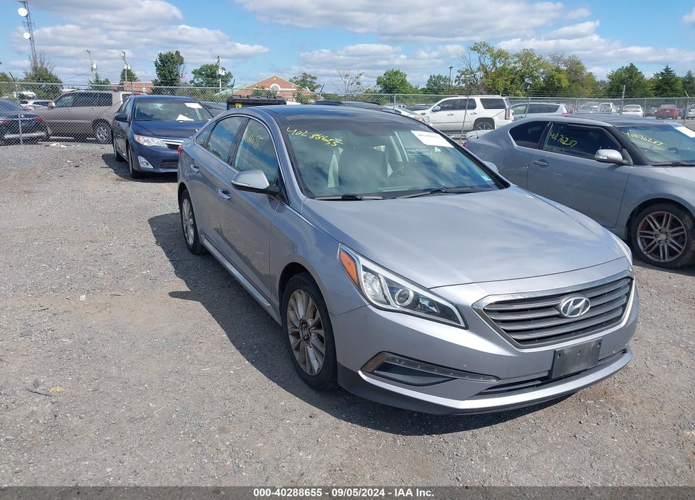 2015 HYUNDAI SONATA LIMITED VIN: 5NPE34AF7FH046525