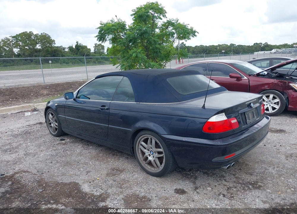 2006 BMW 330CI VIN: WBABW53446PZ41922