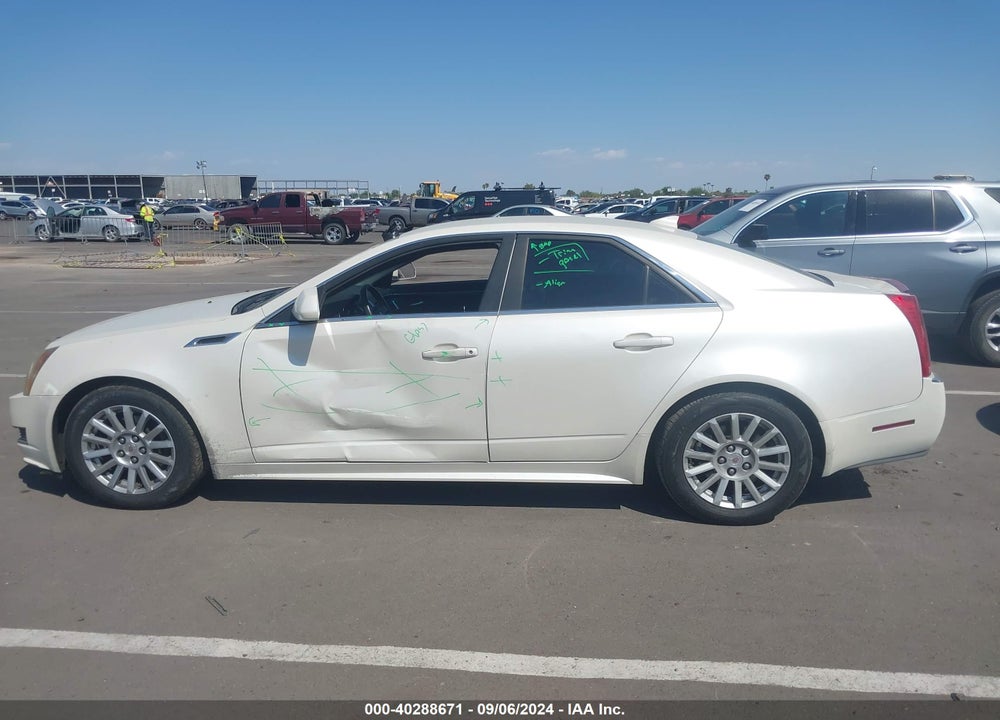 2011 CADILLAC CTS STANDARD VIN: 1G6DA5EY9B0159728